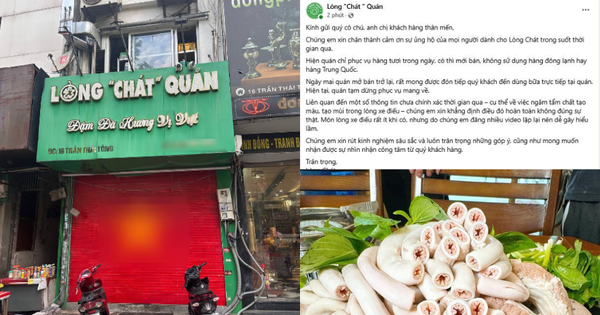 Lòng Chát Quán xin rút kinh nghiệm, tạm dừng 1 dịch vụ