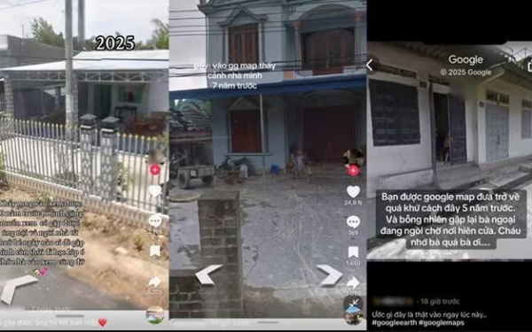 Cách dùng Google Maps thăm nhà nhiều năm trước, tìm lại ký ức xưa